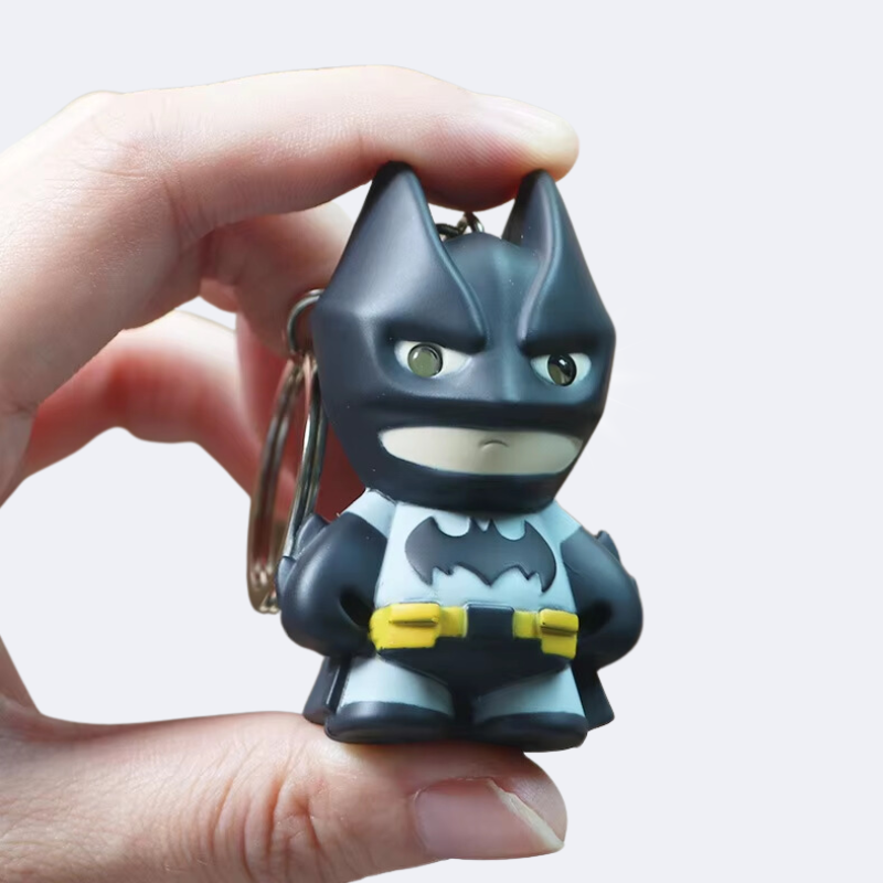 Glowing Batman Keychain